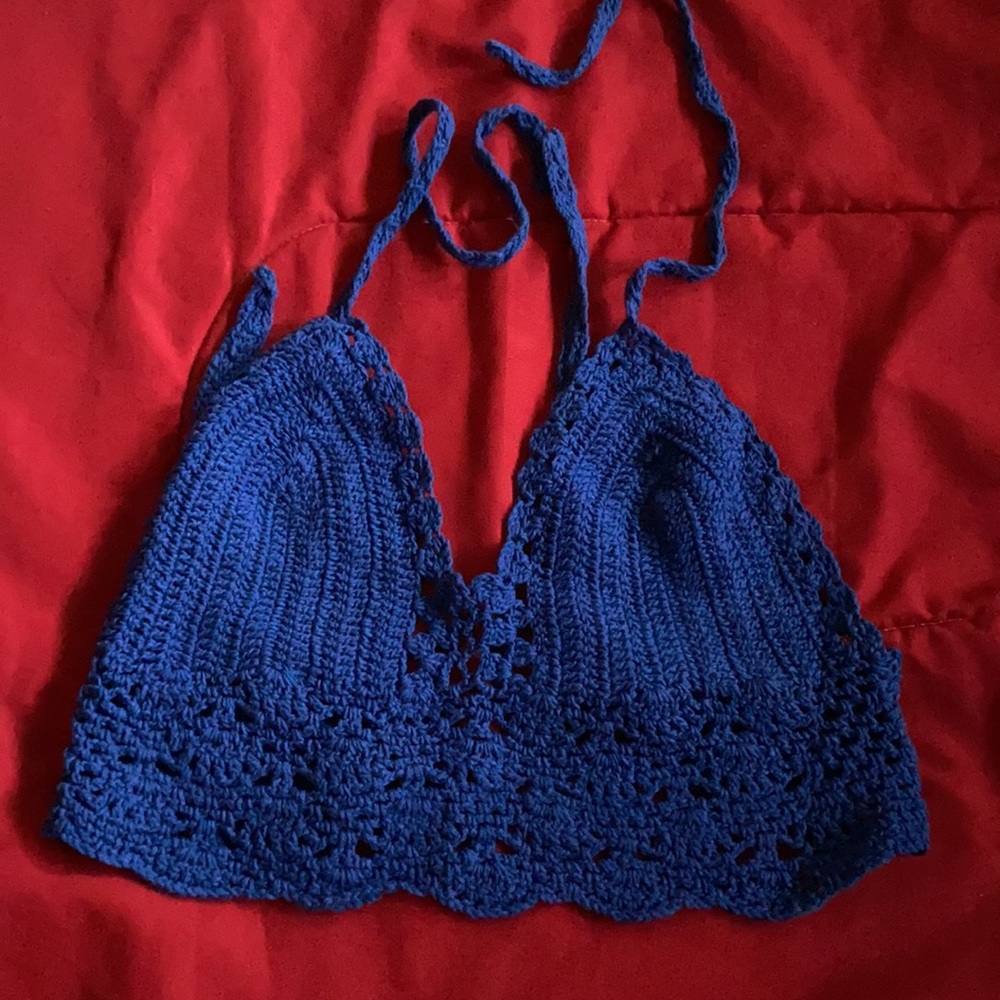 CROCHET TOP/ BIKINI BRA